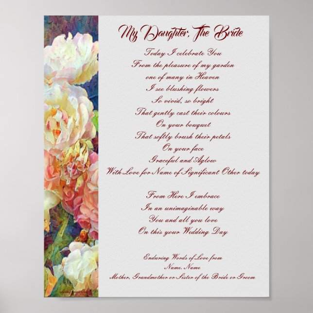 Wedding Sign loved one Heaven download under 2.00 (Front)