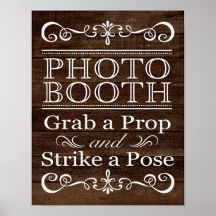 Wedding Sign – Photo Booth Rustic Wedding Sign