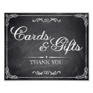 Wedding signs - chalkboard - Cards & Gifts -