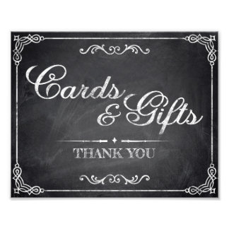 Wedding signs - chalkboard - Cards & Gifts -