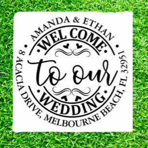 Wedding  Simple  Self-inking Stamp