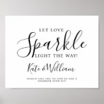 wedding sparkler send off wedding poster<br><div class="desc">Elevate your wedding with our elegant and modern signs. Perfect for adding a touch of sophistication,  these signs are ideal for guiding guests,  enhancing the decor,  and setting the tone. Their sleek designs blend contemporary style with timeless elegance,  ensuring a chic and unforgettable celebration.
Designed By The Arty Apples</div>