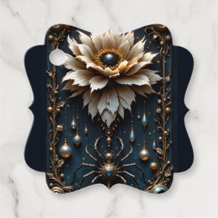 Wedding Spider – Guardian of the Moon Bloom. Favour Tags