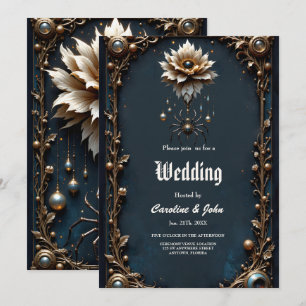 Wedding Spider – Guardian of the Moon Bloom Invitation