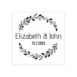 Wedding stamp, Custom Wedding Stamp, wedding Rubber Stamp