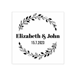 Wedding stamp, Custom Wedding Stamp, wedding Rubber Stamp