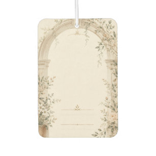 Wedding Stationery for Mediterranean Ceremonies Car Air Freshener