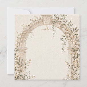Wedding Stationery for Mediterranean Ceremonies Thank You Card
