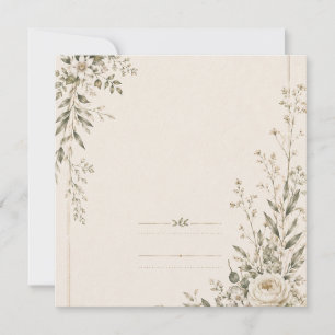 Wedding Stationery with Natural Botanical Charm Save The Date