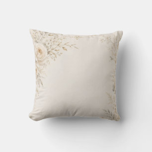 Wedding Stationery with Refined Neutral Details Cushion