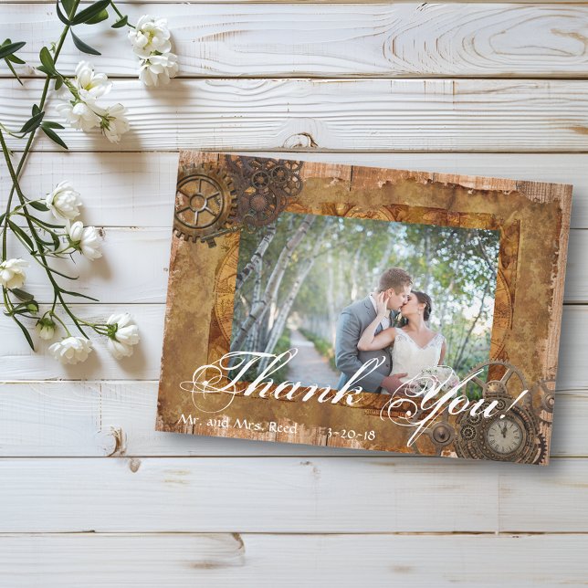 Wedding Steampunk Vintage Victorian Photo Template (Creator Uploaded)