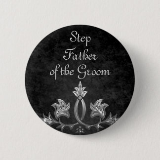 Wedding Step Father 6 Cm Round Badge