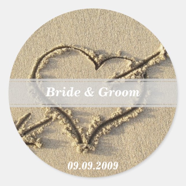 Wedding Sticker (Front)