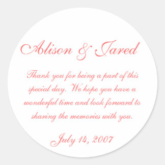wedding stickers