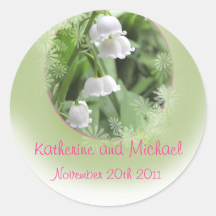 WEDDING STICKERS Envelope/Favour