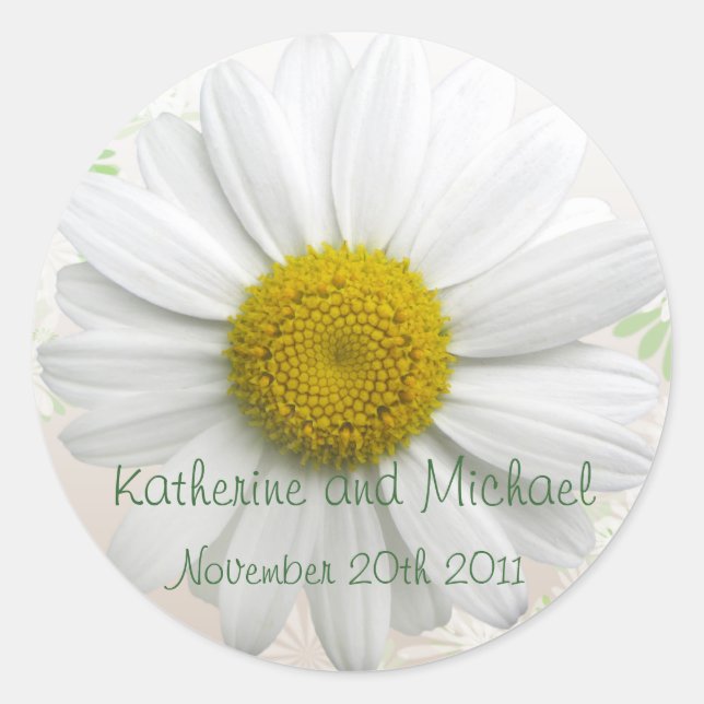 WEDDING STICKERS Envelope/Favour (Front)