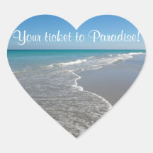 Wedding Stickers to Seal Envelope - Ocean II