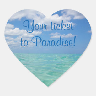 Wedding Stickers to Seal Envelope - Ocean III