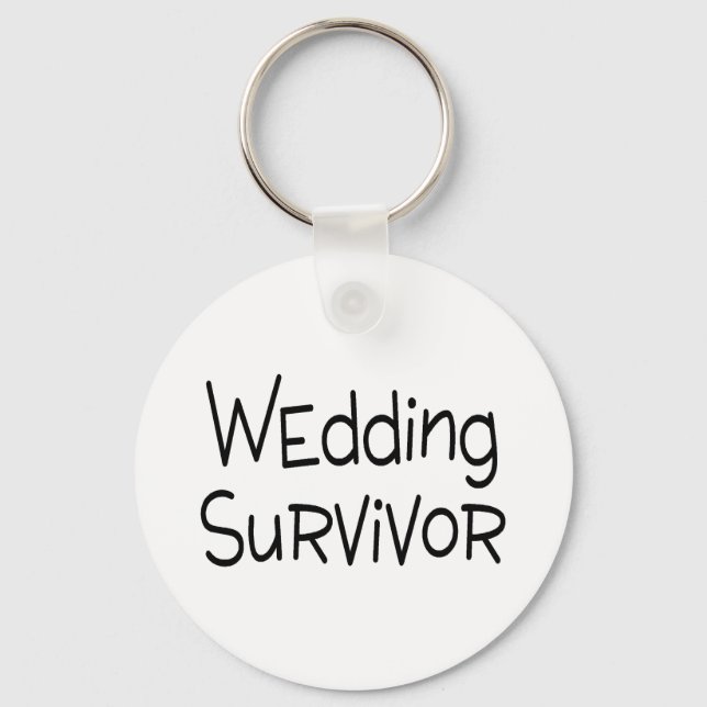 Wedding Survivor Key Ring (Front)