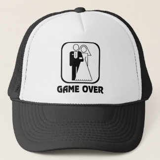 Wedding Symbol Game Over Trucker Hat