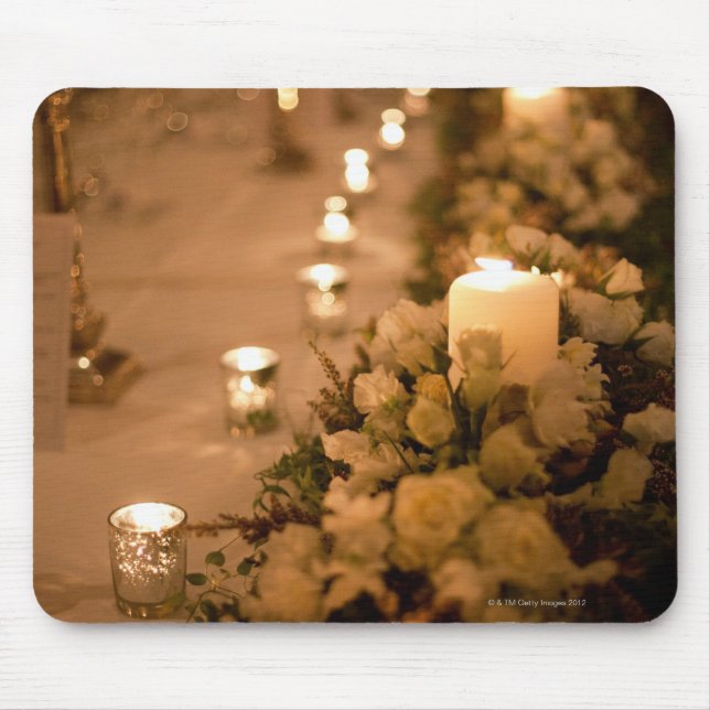 wedding table decorations 2 mouse pad (Front)