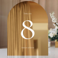 Wedding Table Number DIY
