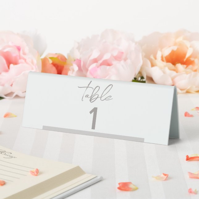 Wedding Table Number Sign (In SItu (Wedding))