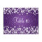Wedding Table Number Winter Sparkle Purple