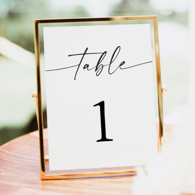 Wedding Table Numbers, Table Number Cards (Creator Uploaded)