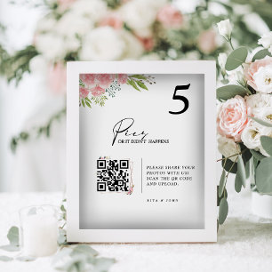 Wedding Table Pics or didn't Happen Seating Chart Pedestal Sign