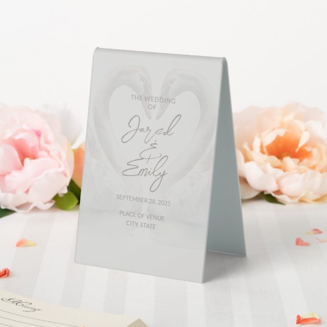 Wedding Table Tent Sign (In SItu (Wedding))