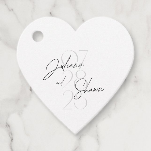 wedding tags (Front)