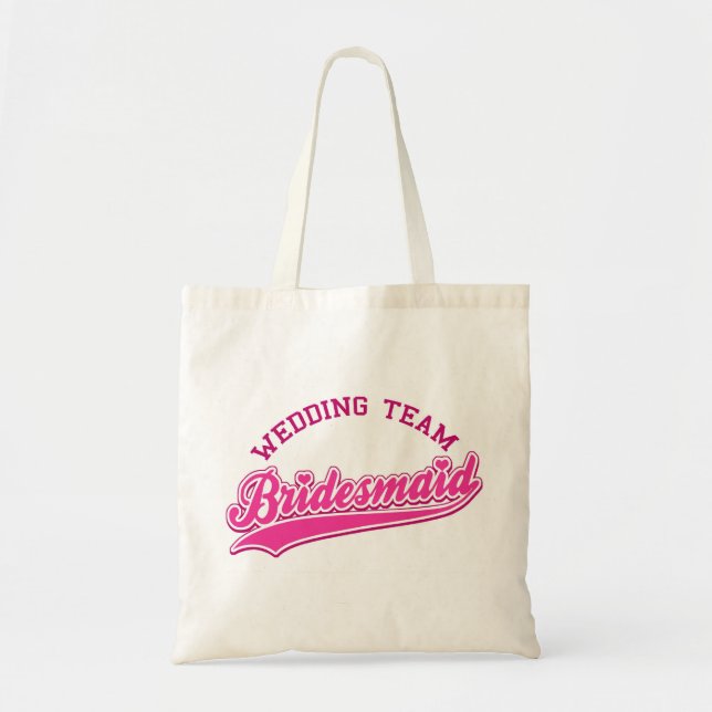 WEDDING TEAM BRIDESMAID - bag (Front)