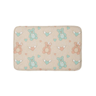 Wedding-teddies Bath Mat