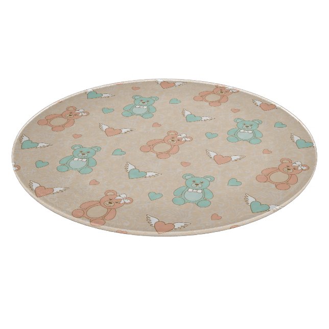 Wedding-teddies Cutting Board (Corner)
