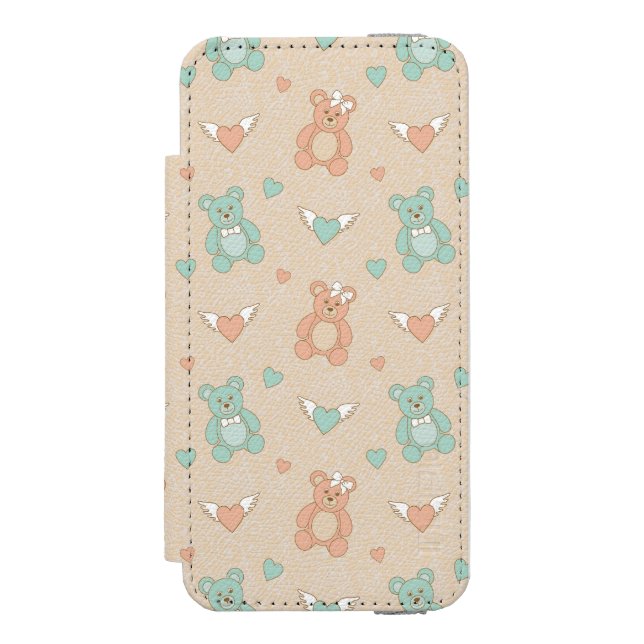 Wedding-teddies Incipio iPhone Wallet Case (Folio Front)
