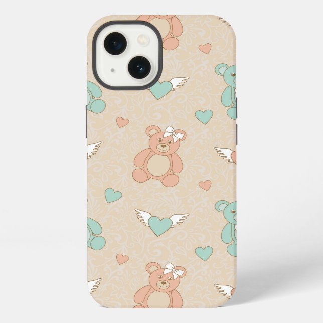 Wedding-teddies iPhone Case (Back)