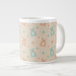 Wedding-teddies Large Coffee Mug