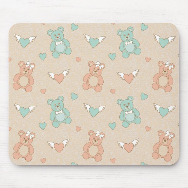 Wedding-teddies Mouse Pad (Front)