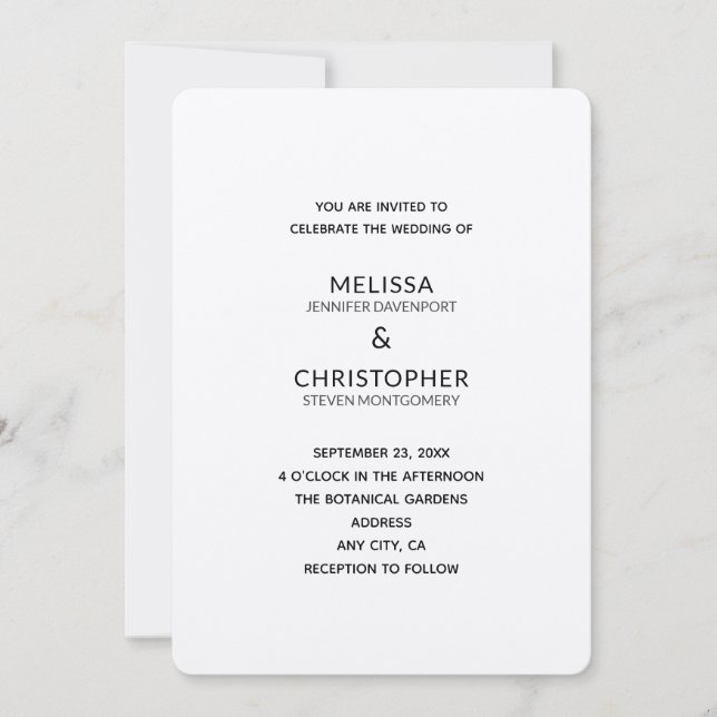 wedding template 2B (Front)