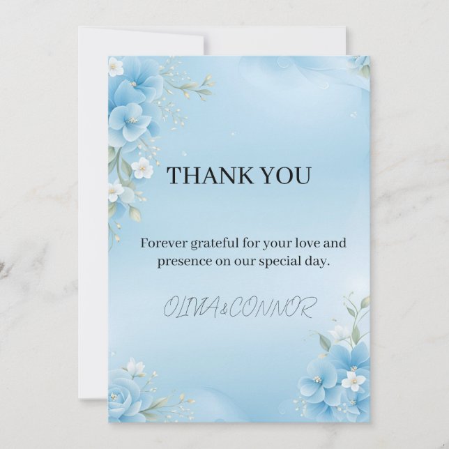 Wedding Thank You Card (Front)