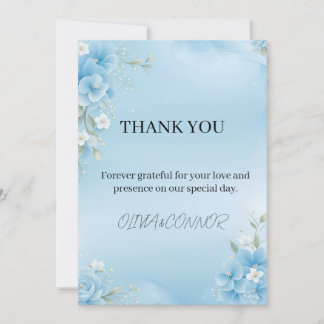 Wedding Thank You Card