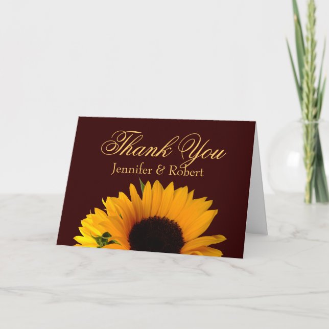 Wedding Thank You Card (Front)