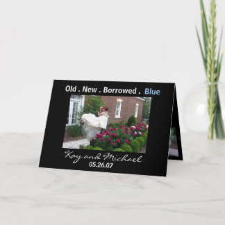 Wedding Thank You Card