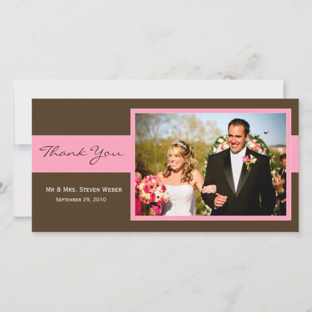 Wedding Thank You Card (Front)