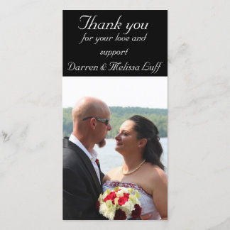 Wedding Thank you Card