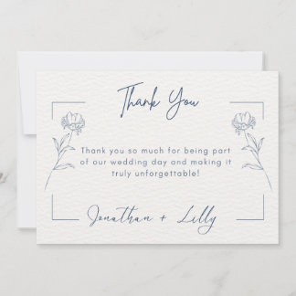 Wedding Thank You Cards