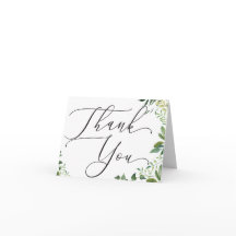 WEDDING THANK YOU CARDS