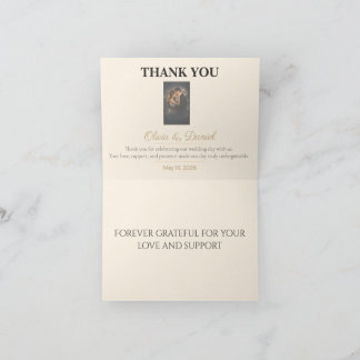 Wedding Thank You Cards | Elegant Gratitude Notes