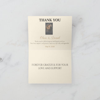 Wedding Thank You Cards | Elegant Gratitude Notes